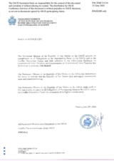 Information Exchange by the Delegation of San Marino on Conventional Arms Transfer Information Exchange by the Delegation of San Marino on Conventional Arms Transfer