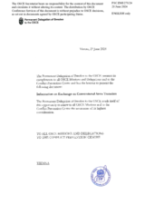 Information Exchange by the Delegation of Sweden on Conventional Arms Transfer Information Exchange by the Delegation of Sweden on Conventional Arms Transfer