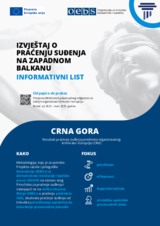 The Western Balkans Trial Monitoring Report Factsheet: Montenegro