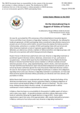 Statement by the Delegation of the United States of America on the International Day in Support of Victims of Torture, observed on 26 June 2024