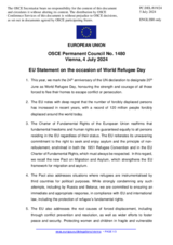 Statement by the Hungarian EU Presidency on the World Refugee Day, observed on 20 June 2024