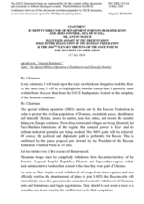Statement by the Delegation of the Russian Federation on the special military operation to demilitarize and denazify Ukraine