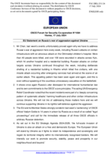 Statement by the Hungarian EU Presidency on the Russian war of aggression against Ukraine