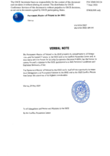 Response by the Delegation of Finland to the Questionnaire on Anti-Personnel Mines and Explosive Remnants of War