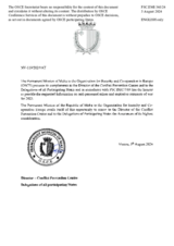 Response by the Delegation of Malta to the Questionnaire on Anti-Personnel Mines and Explosive Remnants of War