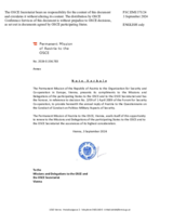 Response by the Delegation of Austria to the Questionnaire on the Code of Conduct on Politico-Military Aspects of Security