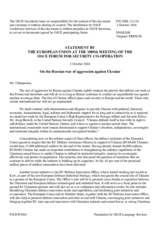 Statement by the Hungarian EU Presidency on the Russian war of aggression against Ukraine