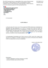 Information Exchange by the Delegation of France on Conventional Arms Transfer Information Exchange by the Delegation of France on Conventional Arms Transfer