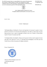 Response by the Delegation of Estonia to the Questionnaire on the Code of Conduct on Politico-Military Aspects of Security