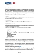 OSCE 2024 Ministerial Council - NGO Participation Modalities