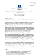 Statement by the Delegation of Norway on the Russian war of aggression against Ukraine