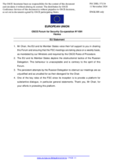 Statement by the Hungarian EU Presidency