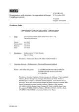 Giornale della 1499a Seduta plenaria del Consiglio permanente