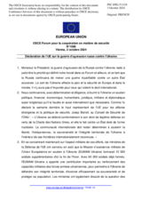 Déclaration de l’UE sur la guerre d’agression russe contre l’Ukraine