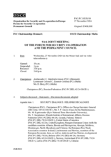 Journal of the 93rd Joint Meeting of the Forum for Security Co-operation and the Permanent Council