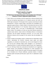 Statement by the Hungarian EU Presidency on the escalatory use of strategic weaponry in Russia’s aggression against Ukraine