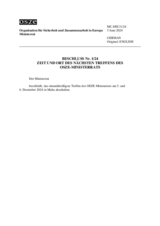 DECISION No. 1/24, TIME AND PLACE OF THE NEXT MEETING OF THE OSCE MINISTERIAL COUNCIL