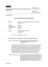 Journal der 1502. Plenarsitzung des Ständigen Rates 