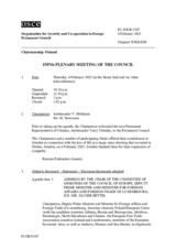 Journal of the 1507th Plenary Meeting of the Permanent Council