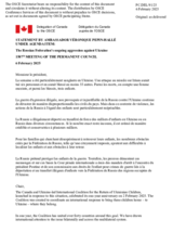 Statement by the Delegation of Canada on the Russian Federation’s ongoing aggression against Ukraine