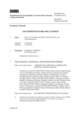 Diario de la 1510ª Sesión plenaria del Consejo Permanente