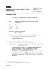 Journal of the 1512th Plenary Meeting of the Permanent Council