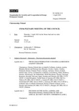 Journal of the 1515th Plenary Meeting of the Permanent Council