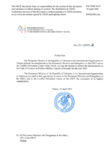 Response by the Delegation of Lithuania to the Questionnaire on the Code of Conduct on Politico-Military Aspects of Security Response by the Delegation of Lithuania to the Questionnaire on the Code of Conduct on Politico-Military Aspects of Security