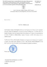 Response by the Delegation of Estonia to the Questionnaire on the Code of Conduct on Politico-Military Aspects of Security