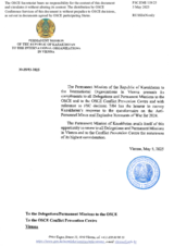 Response by the Delegation of Kazakhstan to the Questionnaire on Anti-Personnel Mines and Explosive Remnants of War Response by the Delegation of Kazakhstan to the Questionnaire on Anti-Personnel Mines and Explosive Remnants of War