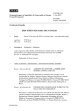 Diario de la 1520ª Sesión plenaria del Consejo Permanente