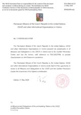 Response by the Delegation of the Czech Republic to the Questionnaire on Anti-Personnel Mines and Explosive Remnants of War Response by the Delegation of the Czech Republic to the Questionnaire on Anti-Personnel Mines and Explosive Remnants of War