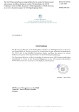 Response by the Delegation of Andorra to the Questionnaire on Anti-Personnel Mines and Explosive Remnants of War