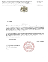 Response by the Delegation of Georgia to the Questionnaire on Anti-Personnel Mines and Explosive Remnants of War Response by the Delegation of Georgia to the Questionnaire on Anti-Personnel Mines and Explosive Remnants of War