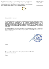 Response by the Delegation of Türkiye to the Questionnaire on Anti-Personnel Mines and Explosive Remnants of War Response by the Delegation of Türkiye to the Questionnaire on Anti-Personnel Mines and Explosive Remnants of War