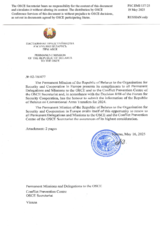 Information Exchange by the Delegation of Belarus on Conventional Arms Transfer Information Exchange by the Delegation of Belarus on Conventional Arms Transfer