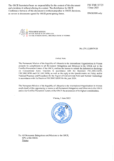 Response by the Delegation of Lithuania to the Questionnaire on Participating States’ Policy and/or National Practices and Procedures for the Export of Conventional Arms and Related Technology Response by the Delegation of Lithuania to the Questionnaire on Participating States’ Policy and/or National Practices and Procedures for the Export of Conventional Arms and Related Technology