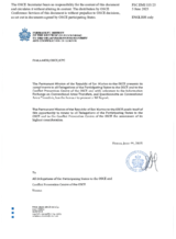 Response by the Delegation of San Marino to the Questionnaire on Participating States’ Policy and/or National Practices and Procedures for the Export of Conventional Arms and Related Technology
