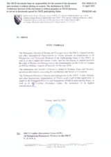 Response by the Delegation of Bosnia and Herzegovina to the Questionnaire on the Code of Conduct on Politico-Military Aspects of Security Response by the Delegation of Bosnia and Herzegovina to the Questionnaire on the Code of Conduct on Politico-Military Aspects of Security