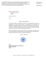 Response by the Delegation of Austria to the Questionnaire on the Code of Conduct on Politico-Military Aspects of Security