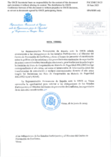 Information Exchange by the Delegation of Spain on Conventional Arms Transfer Information Exchange by the Delegation of Spain on Conventional Arms Transfer