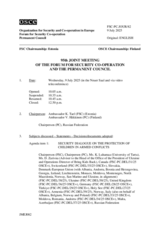 Journal of the 95th Joint Meeting of the Forum for Security Co-operation and the Permanent Council
