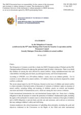 Statement by the Delegation of Armenia on protection of children in armed conflicts