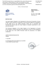 Response by the Delegation of the United Kingdom to the Questionnaire on Anti-Personnel Mines and Explosive Remnants of War Response by the Delegation of the United Kingdom to the Questionnaire on Anti-Personnel Mines and Explosive Remnants of War