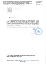 Response by the Delegation of Romania to the Questionnaire on Anti-Personnel Mines and Explosive Remnants of War