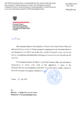 Information Exchange by the Delegation of Poland on Conventional Arms Transfer Information Exchange by the Delegation of Poland on Conventional Arms Transfer