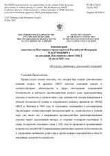 Комментарий заместителя Постоянного представителя Российской Федерации М.В.Буякевича - Об угрозах, связанных с нелегальной миграцией