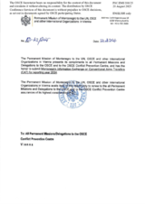 Information Exchange by the Delegation of Montenegro on Conventional Arms Transfer Information Exchange by the Delegation of Montenegro on Conventional Arms Transfer