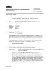 Journal of the 1540th Plenary Meeting of the Permanent Council