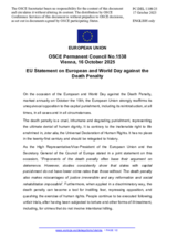 Statement by the Danish EU Presidency on the European and World Day against the Death Penalty, observed on 10 October 2025